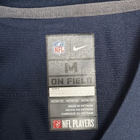 Nike Seattle Seahawks #3 Wilson Kids Youth Medium Short Sleeve Jersey Shirt NFL - Picture 7 of 8